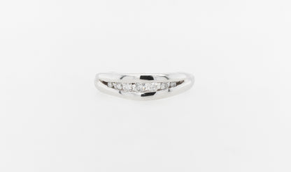 Wedding Ring Channel Set Diamonds
