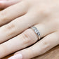 Wedding Ring Channel Set Diamonds