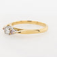 Engagement Ring Pink Diamonds 6P 18Y Plat