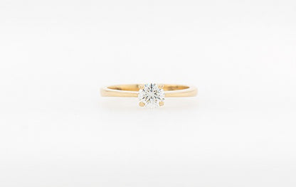 Engagement Ring 0.46ct F VS2 18Y