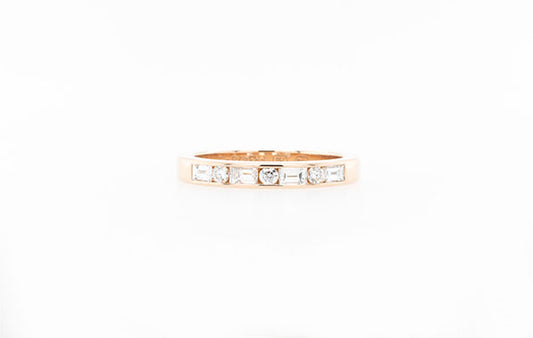 Wedding Ring Diamond Baguette RBC