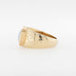 Mabe Pearl Hand Engraved Everlasting Ring 9Y