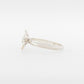 Geraldton Wax with Aquamarine Ring SS 9Y