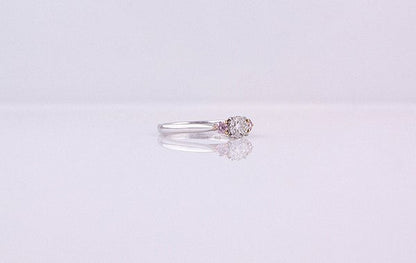 Pink Diamond Ring 0.50ct H VS1