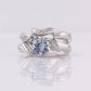 Aquamarine & Diamond Ring 