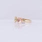 Geraldton Wax 3 Flower Diamond Ring