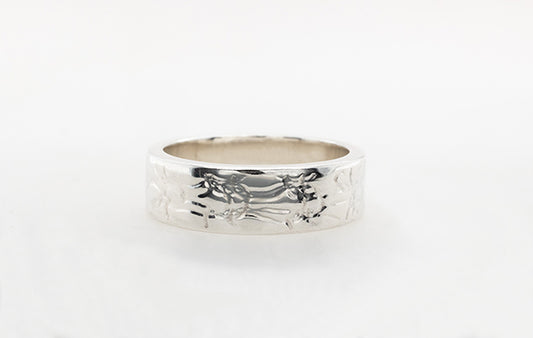Gents Embossed Ring 9.8g