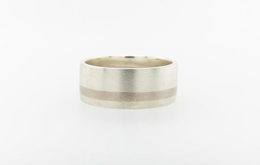 Gents Fusion Ring 18W SS 