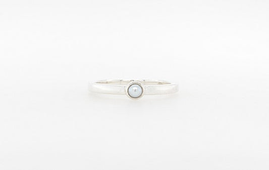 Seed Pearl Stacker Ring