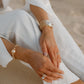 Pearl Knitted Heavy Belcher Bracelet