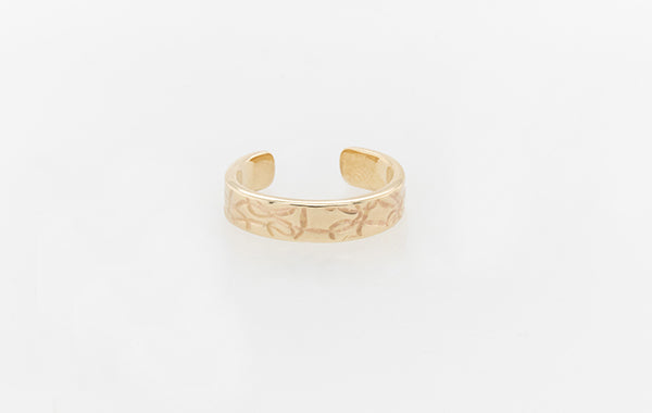 Toe Ring Embossed