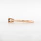 Champagne & Pear Diamond Ring