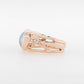 Mabe Pearl & Diamond Ring