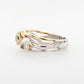 Aquamarine & Diamond Ring