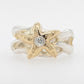 Starfish Diamond Ring SS 9Y