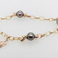 Pearl Bracelet with Turtle charm