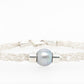 Knitted Bracelet with Pearl SS