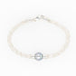Knitted Bracelet with Pearl SS