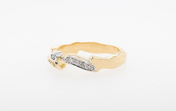 Wedding Ring Pink & Blue Argyle Diamonds