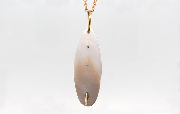 Surf Sistas Mother of Pearl Pendant