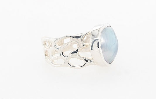 Mabe Pearl Coral Ring