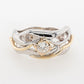 Princess Cut Diamond Dress Ring 9W/Y