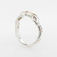 Wedding Ring 2-Tone Champagne & White Diamonds