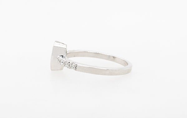 Engagement Ring 0.41ct Marquise Diamond GIA