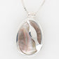 Mabe Double Large Oval Pendant Embossed Bale