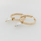 Cygnet Bay Keshi Pearl Fancy Hoop Earrings