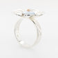 Geraldton Wax Mabe Embossed Flower Ring