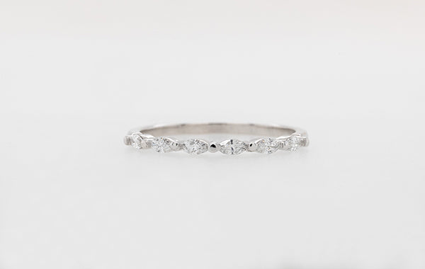 Wedding Ring Marquise Diamonds