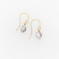 Pearl Keshi Drop Earrings 2