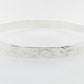 Embossed Bangle 6.3mm