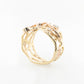 Coral Reef Champagne Diamond Ring