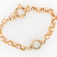 French Knitted Pearl Belcher Bracelet