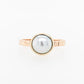 Pearl Gold Embossed Ring