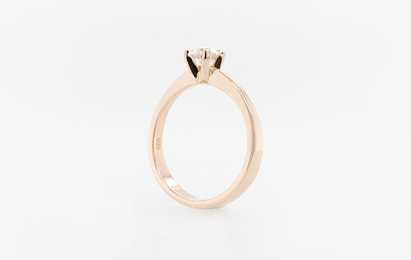 Diamond Engagement Ring 0.41ct GIA Cert
