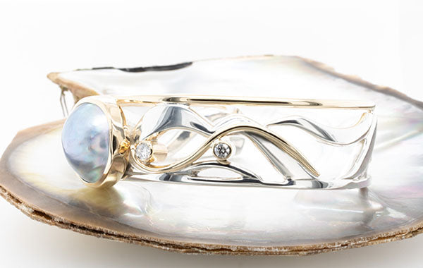 Mabe Diamond 2-Tone Cuff