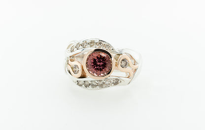 Custom Make WP Pink Tourmaline Ring