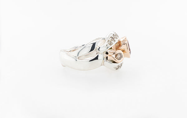 Tourmaline Diamond Ring