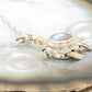 Turtle (Articulated) Mabe Two-Tone Pendant