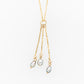 Pearl Keshi Tassle Necklace