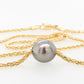 Pearl Slider Wheat Necklace 9.4mm Abrolhos 