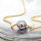 Pearl Slider Wheat Necklace 9.4mm Abrolhos 