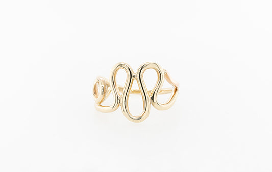 Gold Loopy Ring