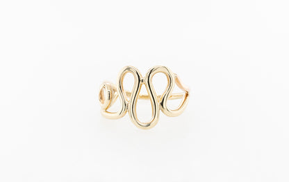 Gold Loopy Ring