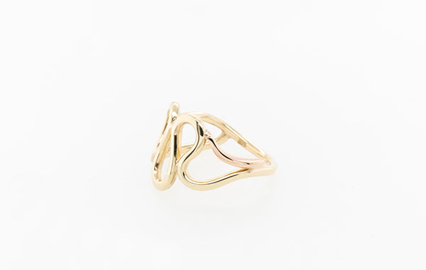 Gold Loopy Ring