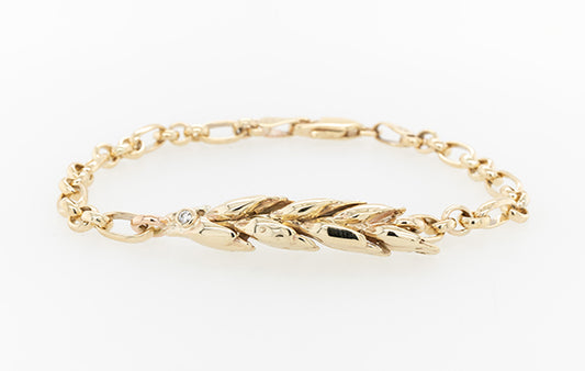 Wheat Diamond Bracelet