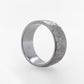 Wedding Ring Tantalum Diagonal File